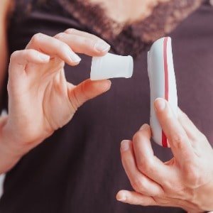 Anbringung Mundst&uuml;ck an Fruchtbarkeitstracker