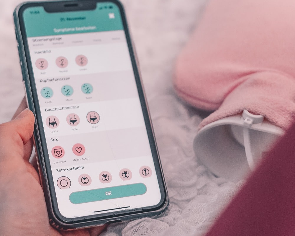 Zyklus tracken mit dem breathe ilo Zyklustracker