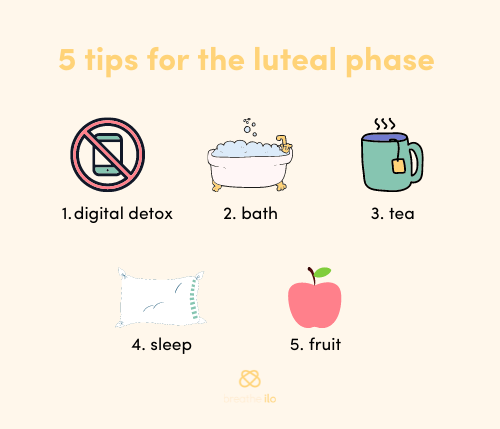 tips for luteal phase